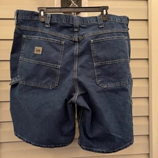 Lee Dungarees Shorts Men's 39-measured Denim Jean Carpenter Baggy Gorpcore Work