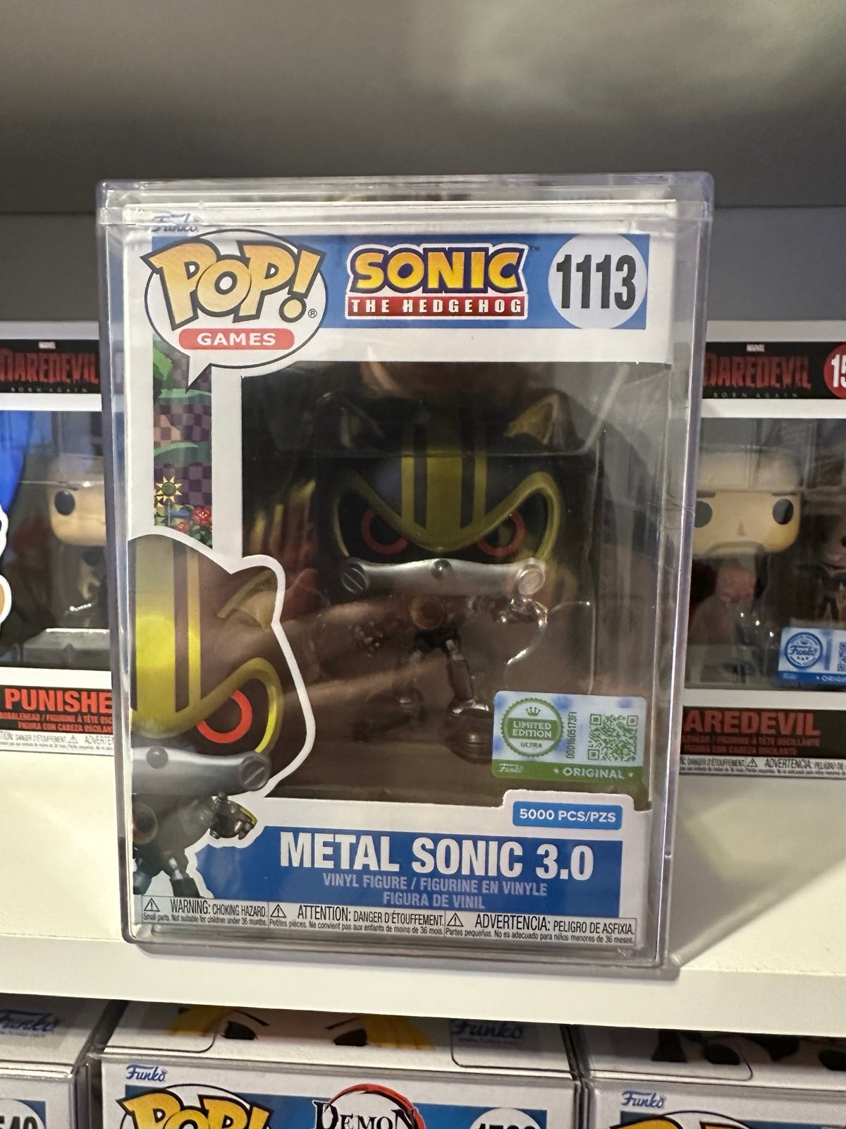 Sonic the Hedgehog Metal Sonic 3.0 LE 5000 pc Funko Pop
