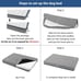 Dog Bed for Crate Water-RepellentPad Reversible Cool and Warm