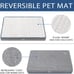 Dog Bed for Crate Water-RepellentPad Reversible Cool and Warm