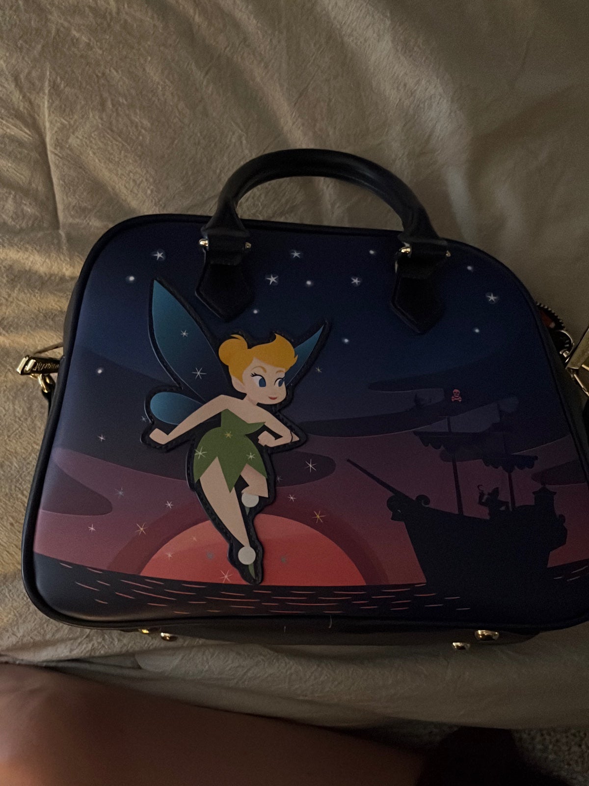 Loungefly Disney Tinkerbell & Jollyrodger crossbody