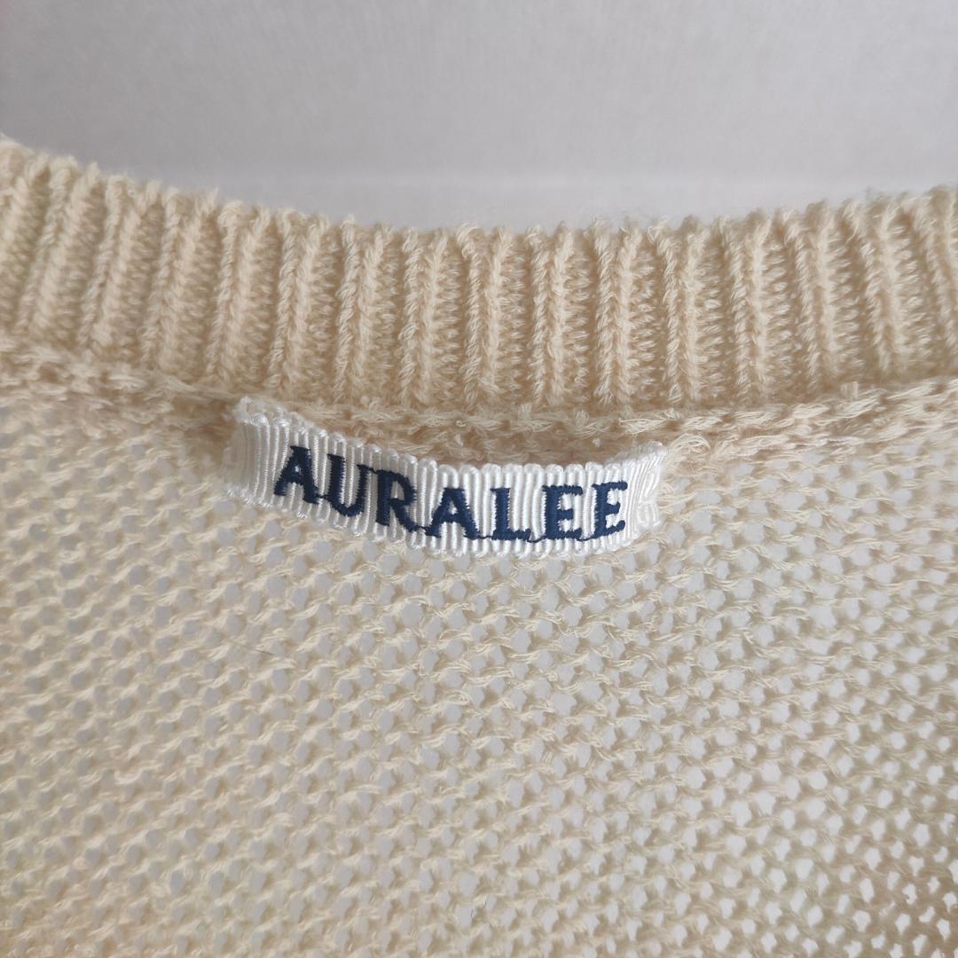スポーツストア AURALEE A22SP01WL SUPER AIRY WOOL KNIT トップス