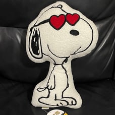 PEANUTS Valentines Snoopy in Sunglasses Decorative Pillow