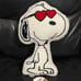 PEANUTS Valentines Snoopy in Sunglasses Decorative Pillow