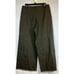 Elizabeth and James 29 Carmine Cropped Button Fly Wide Leg Jeans Olive Boho B16