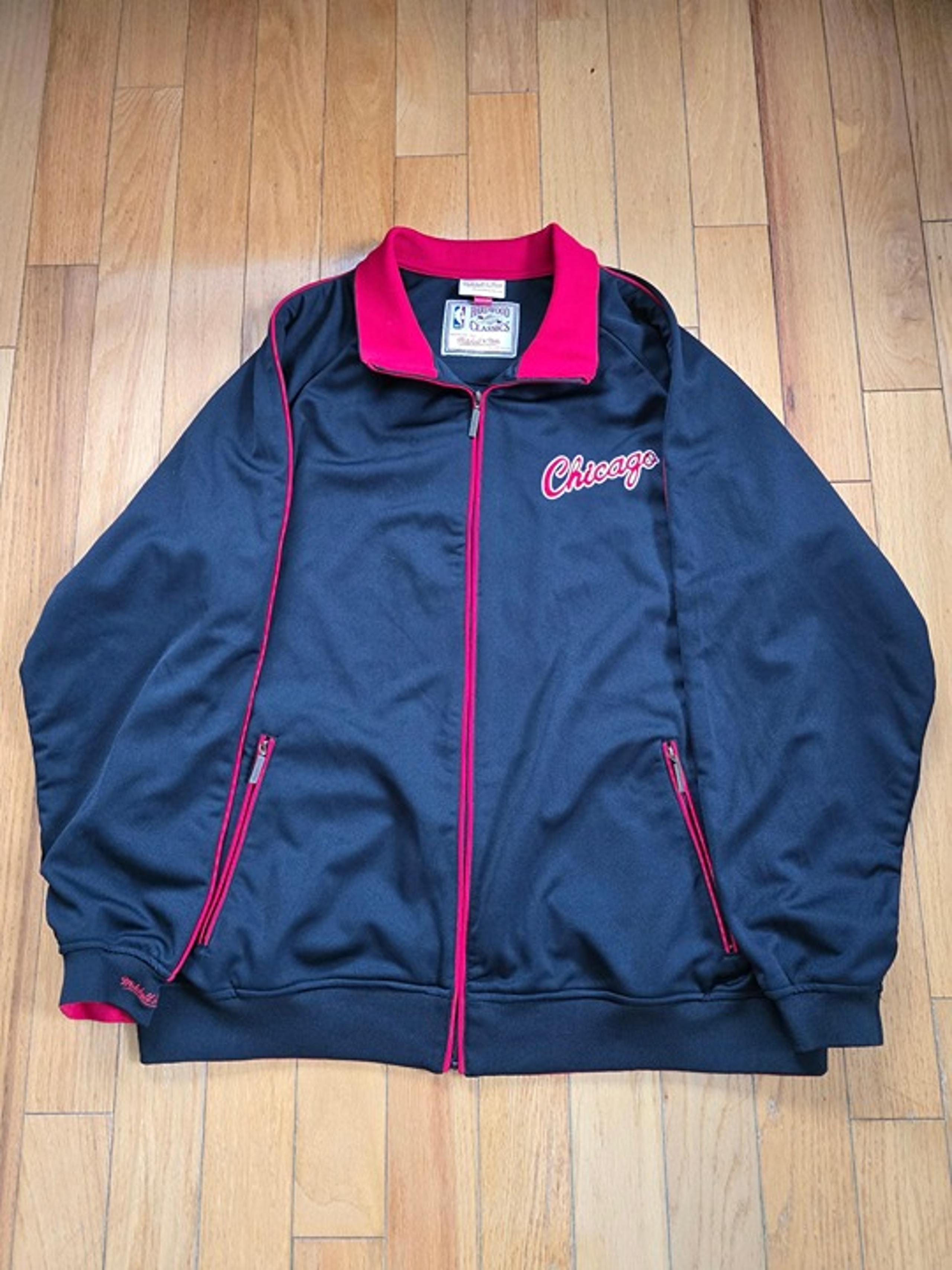 Mitchell & Ness NBA Chicago Bulls Windy City Hardwood Classics Jacket Men - 3XL