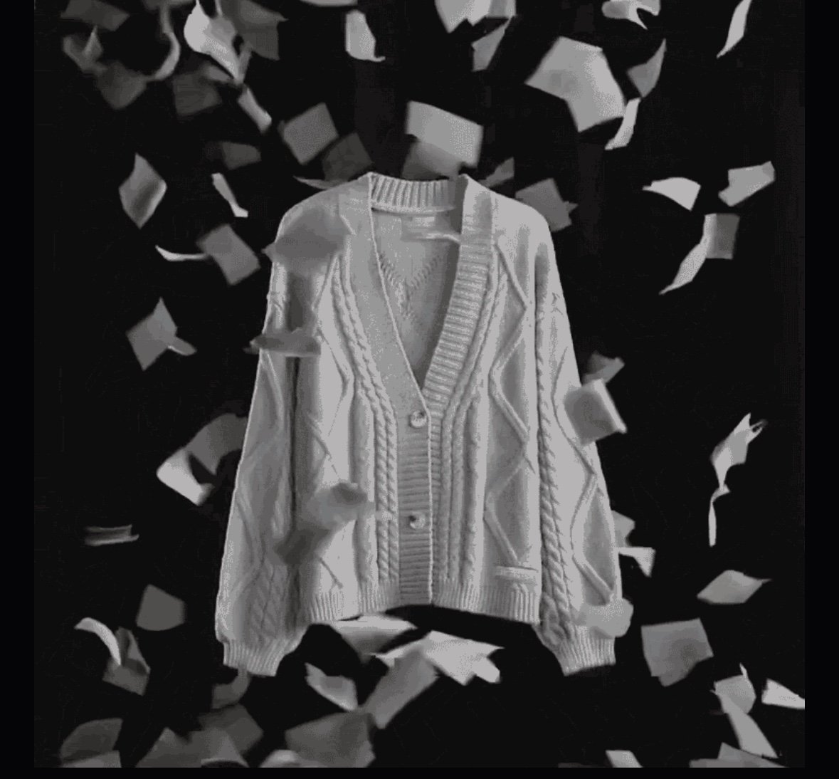 Taylor Swift Official TTPD Cardigan XS/S