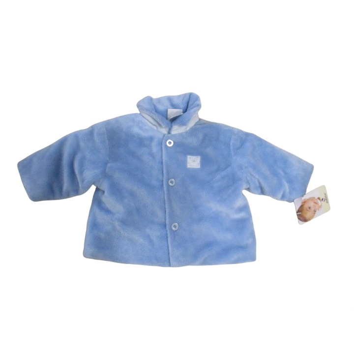 Absorba Blue Button up Jacket NEW NWT Sz 6 month