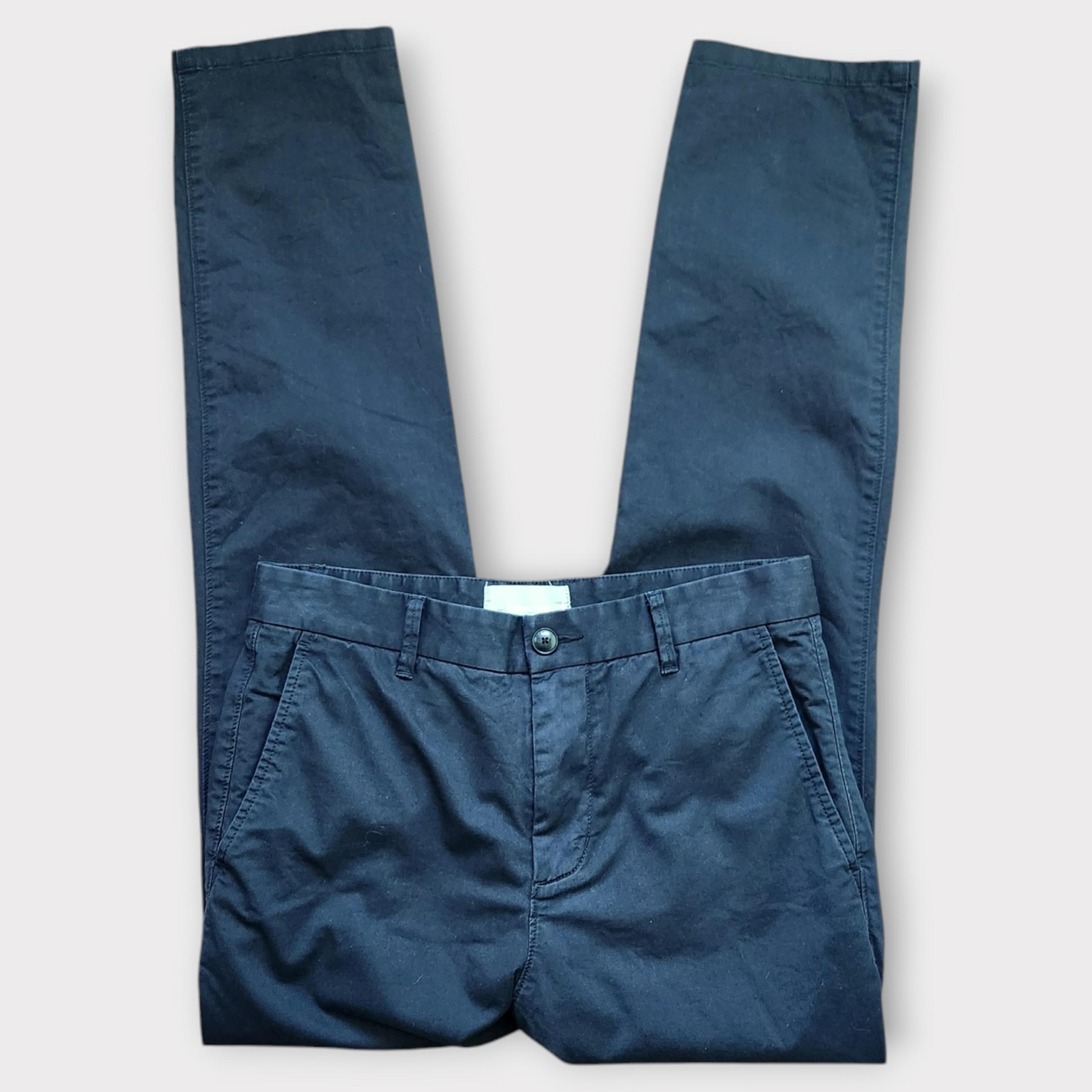 Everlane Flat Front Chinos Mens Size 29"x30" Black Slim Casual Pants