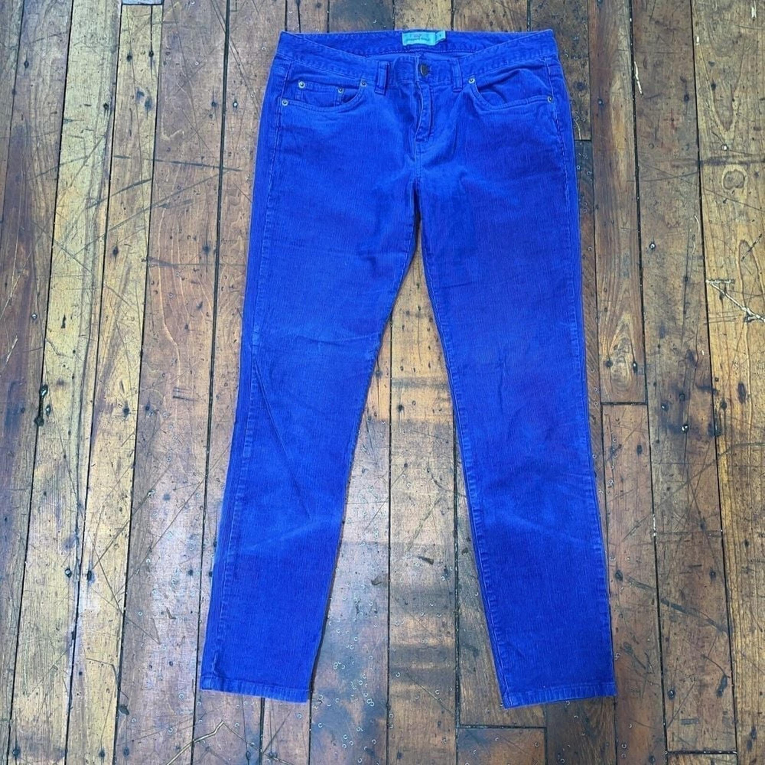 Vineyard Vines Corduroy Pants Woman's Size 6 Blue