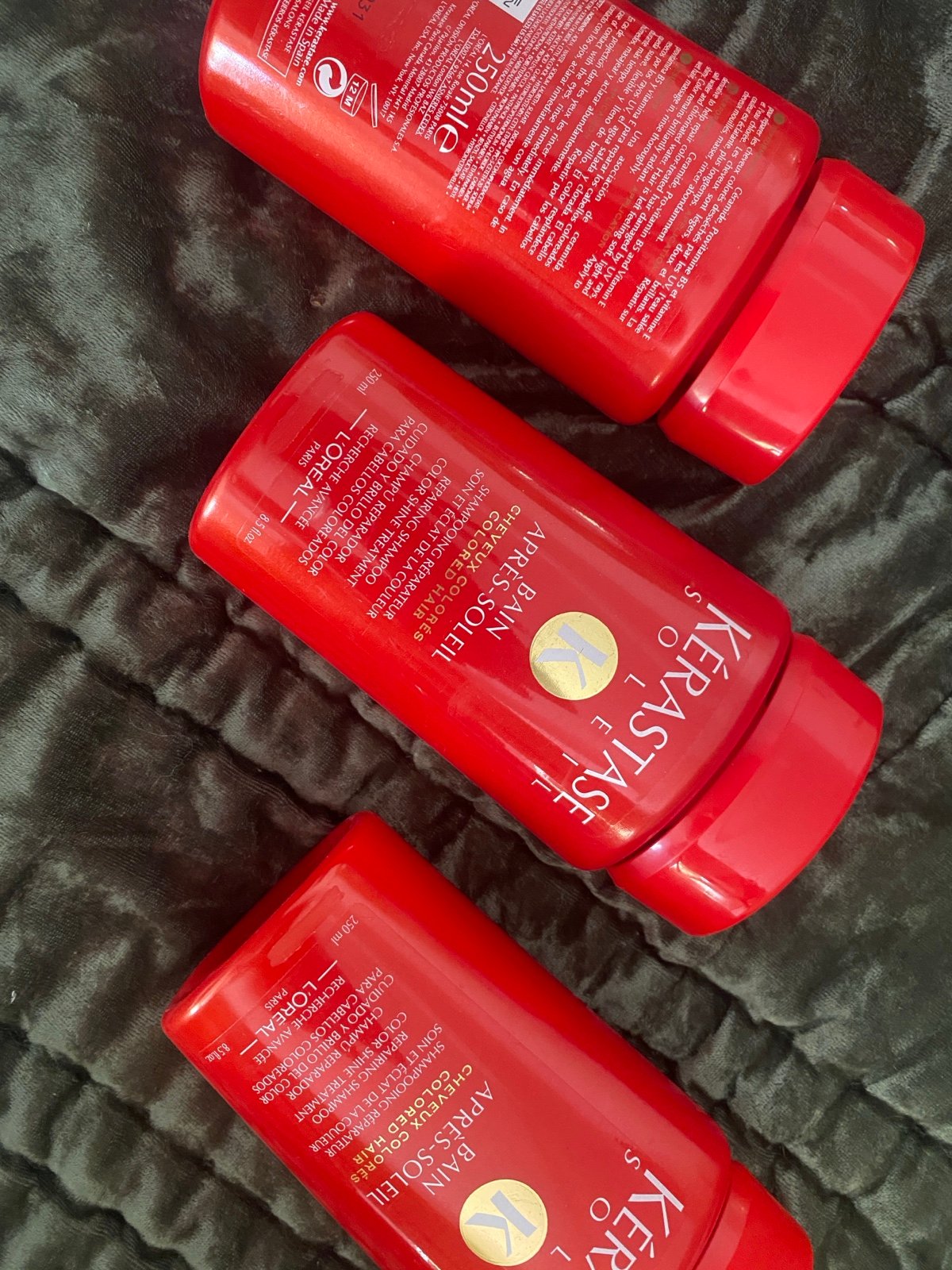 New, unopened 3 count, Kerastase, Bain De Apres Soleil. 750ml-total