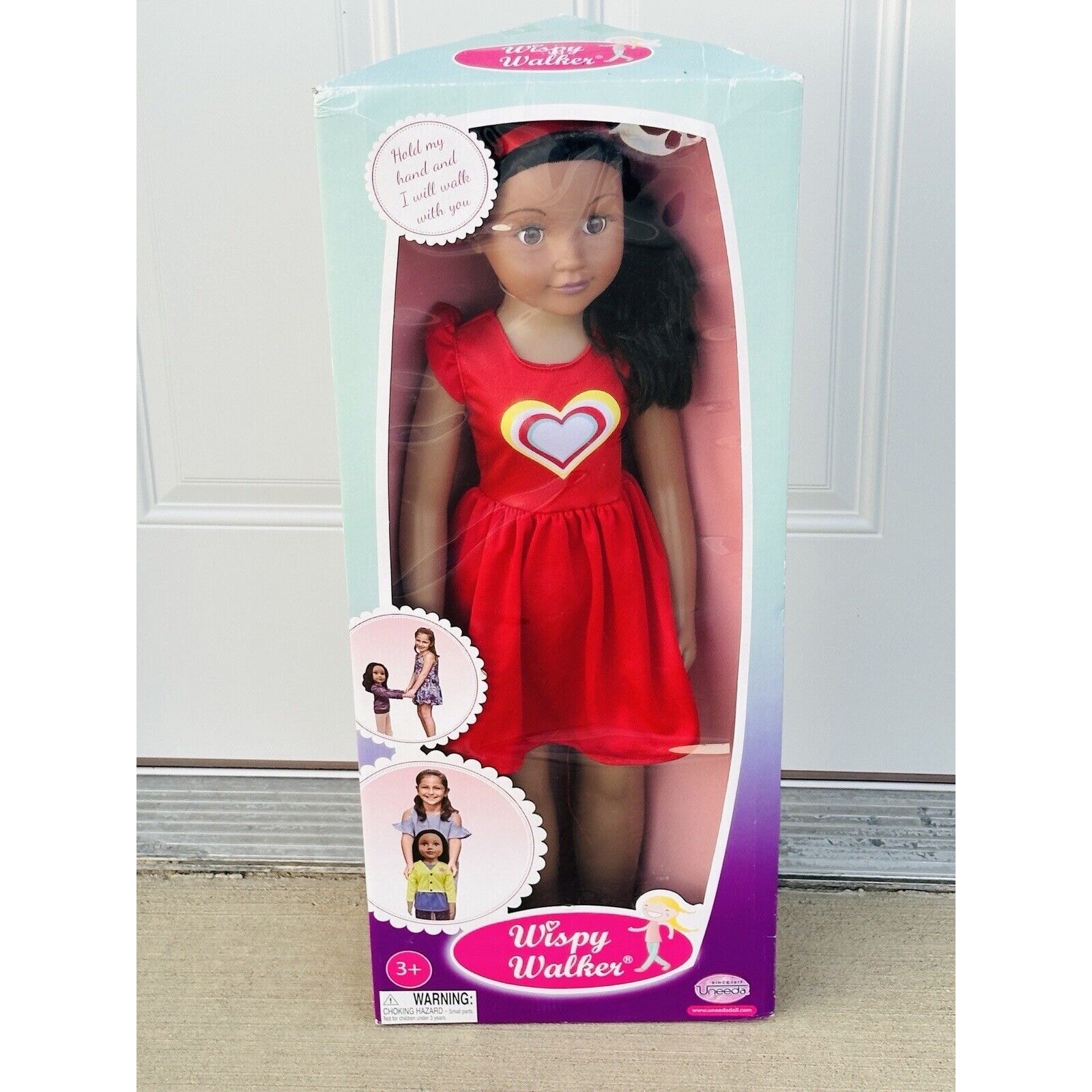 NEW WISPY WALKER 27 WALKING DOLL African American Latino Life Size Doll Gift