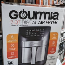 Gourmia GAF7987 Quart Digital Air Fryer 10 One-Touch Cooking Functions