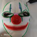 Psycho Clown Mask LED MASK COSTUME carnival mask