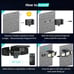 Solar Flood Light 2 pack