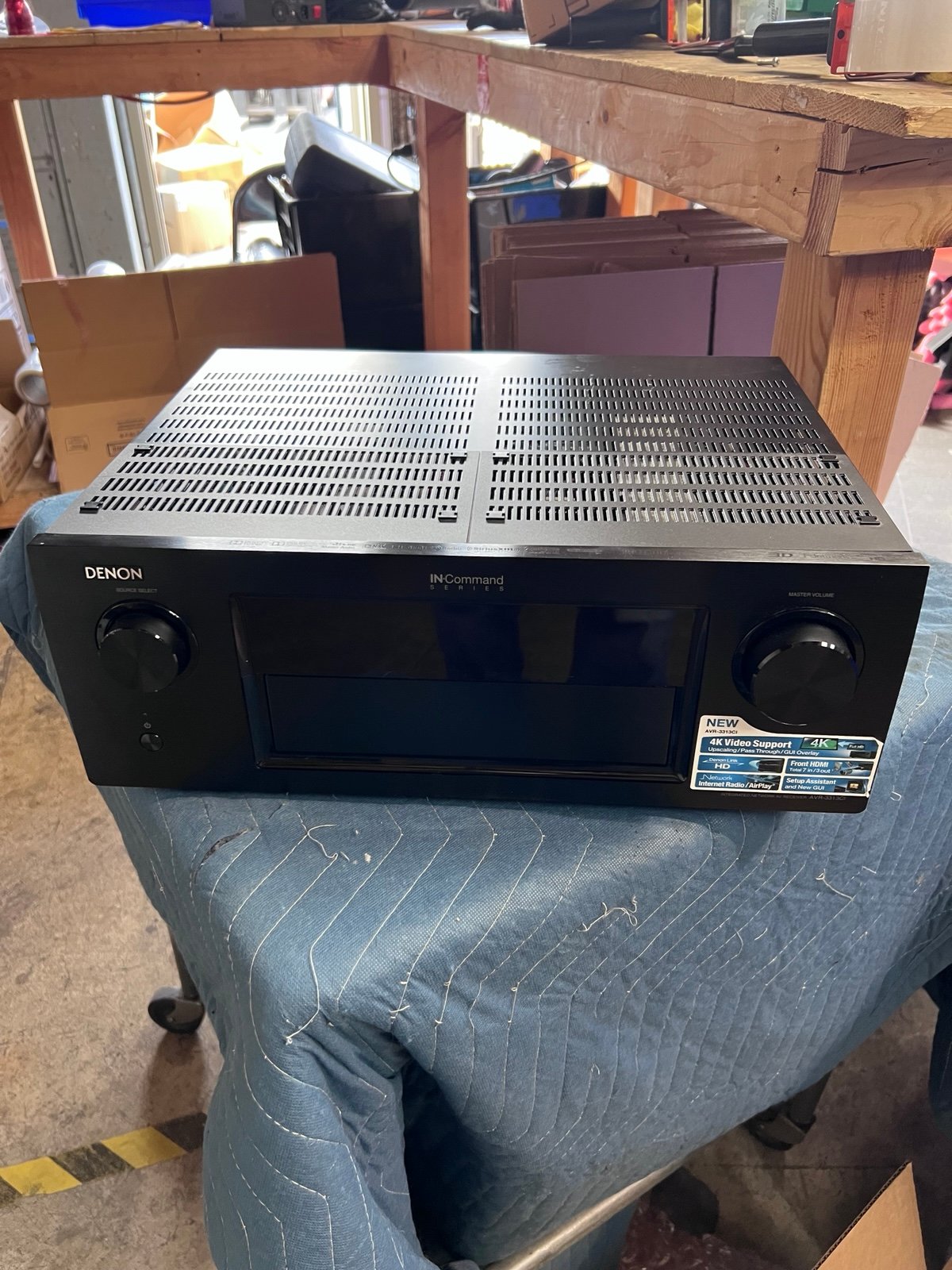 Denon AVR-3313CI 7.2 Channel Integrated Network AV Stereo Receiver TESTED