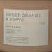 BBW Sweet Orange & Agave White Barn Bath & Body Works 3 Wick Candle