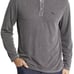 NWT Tommy Bahama PARADISE COVE COAL GRAY Long-Sleeve Polo Shirt Men's Size XLT