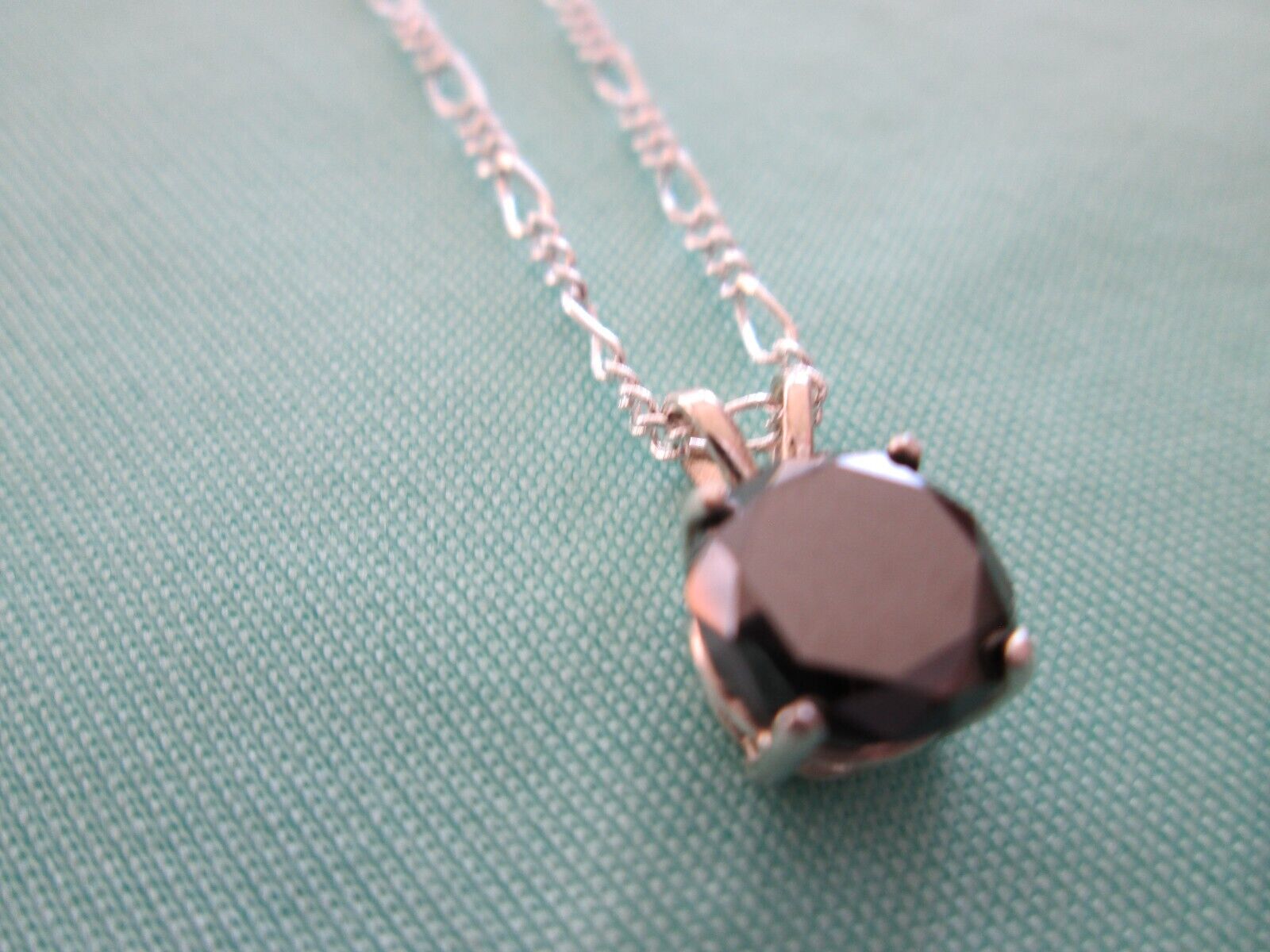2.02ct 100% REAL NATURAL BLACK DIAMOND NECKLACE,CERTI FICATE,FREE DIAMOND TESTER