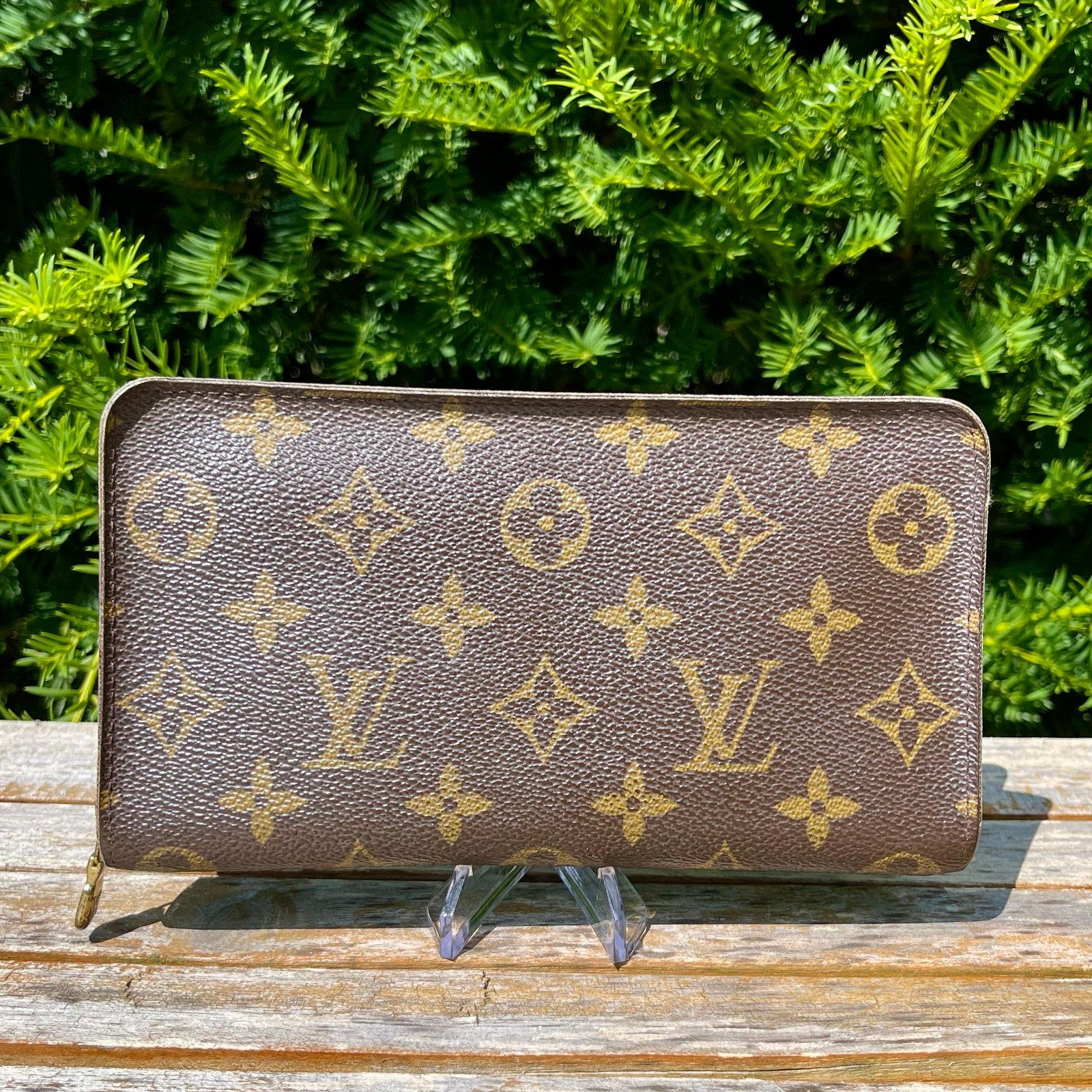 Louis Vuitton Monogram Porto Monaco Zippy Long Wallet | Vintage