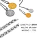 14K Gold Plated Cubic Zircon Pendant, INUS1BR194