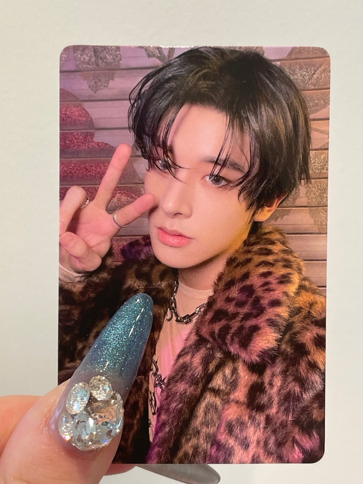 Jake YZY 2.0 Cheetah Orange Blood Lucky Draw Photocard Enhypen
