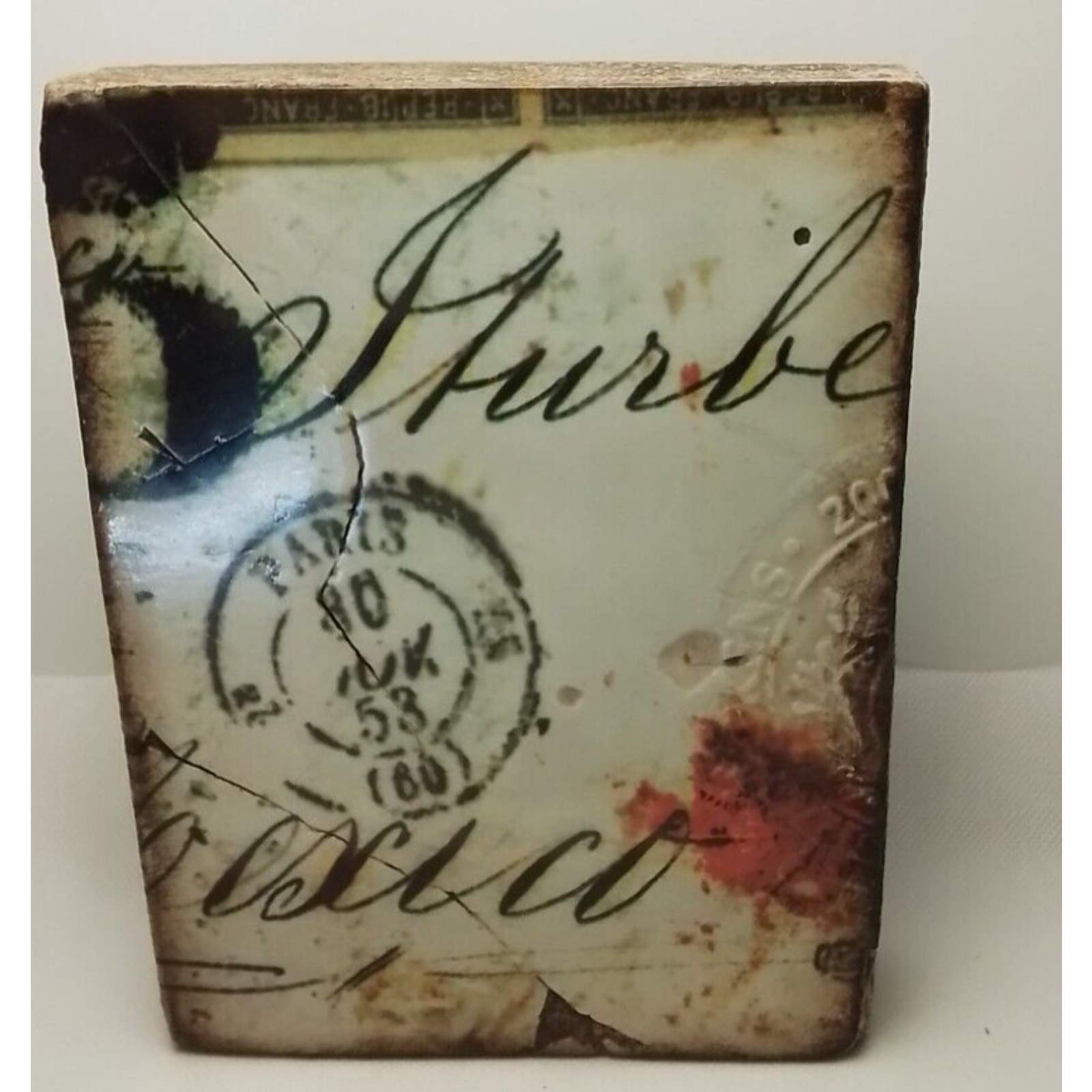 Sid Dickens Memory Tiles, T112, PostMark retired memory tile