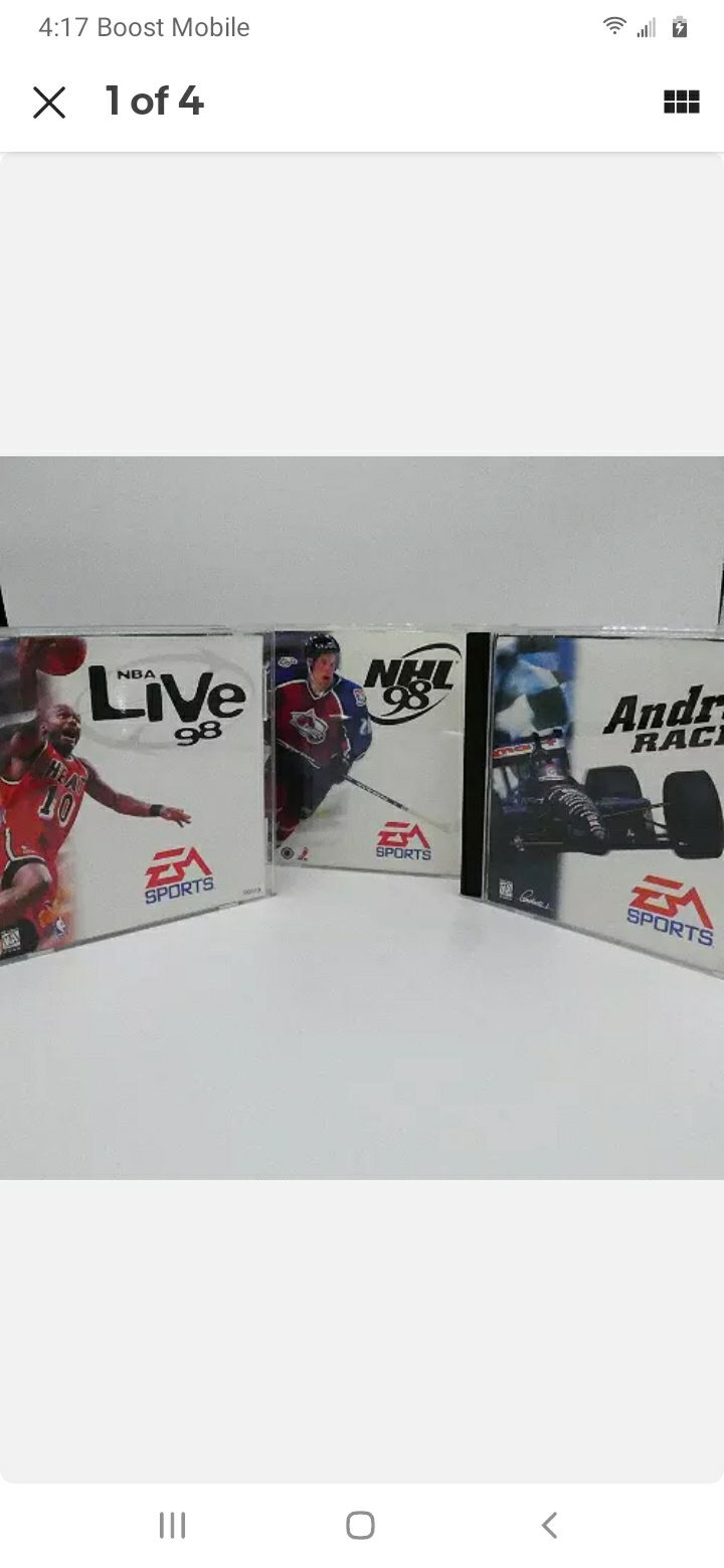 PC Game Lot NBA Live 98, NHL 9 - EA Sports