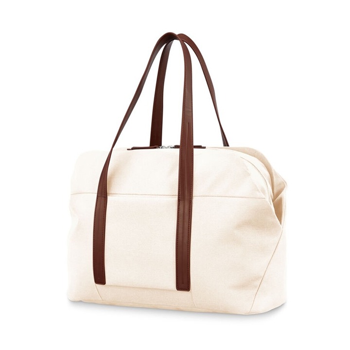 nwt samsonite VIRTUOSA WEEKENDER white brown bag travel