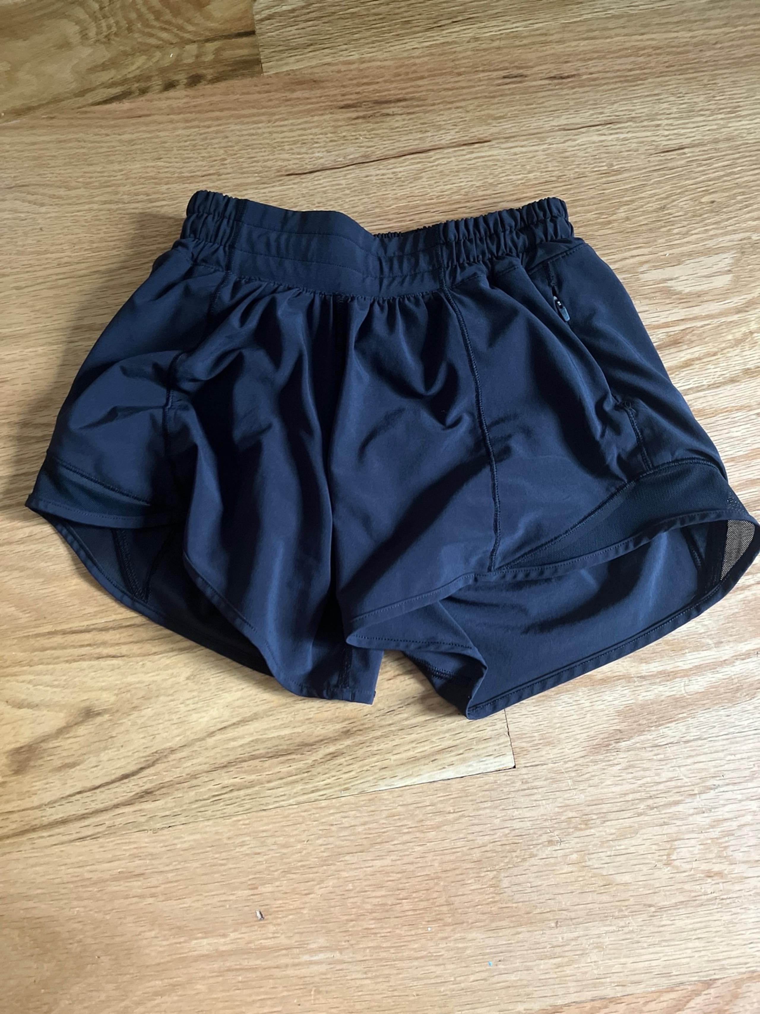 Black lulu lemon shorts