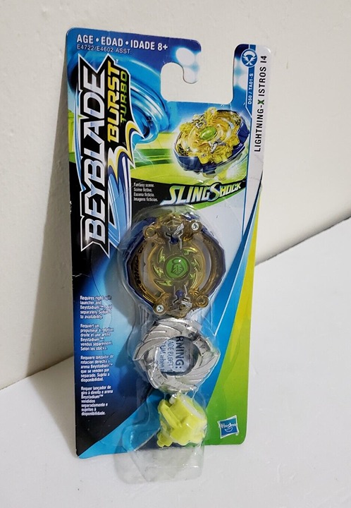 BEYBLADE Burst Turbo Slingshock Single Top LIGHTNING-X ISTROS I4 D50/TA01-S