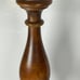Wood turned candlestick pair-10.5” tall-Colonial-home decor-kitschy-mid century