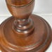 Wood turned candlestick pair-10.5” tall-Colonial-home decor-kitschy-mid century