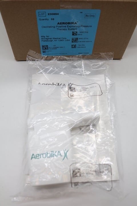 Aerobika OPEP breathing, mucus cleaning device