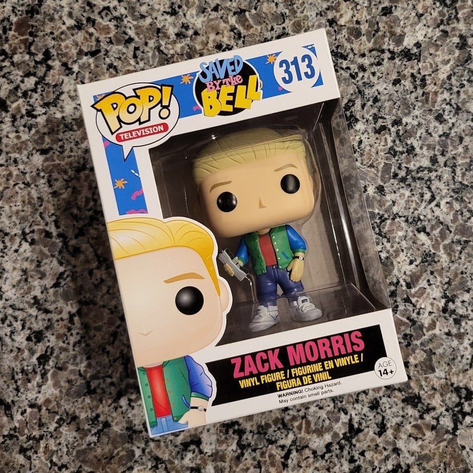 Funko Pop! Saved By The Bell, Zach Morris, 313