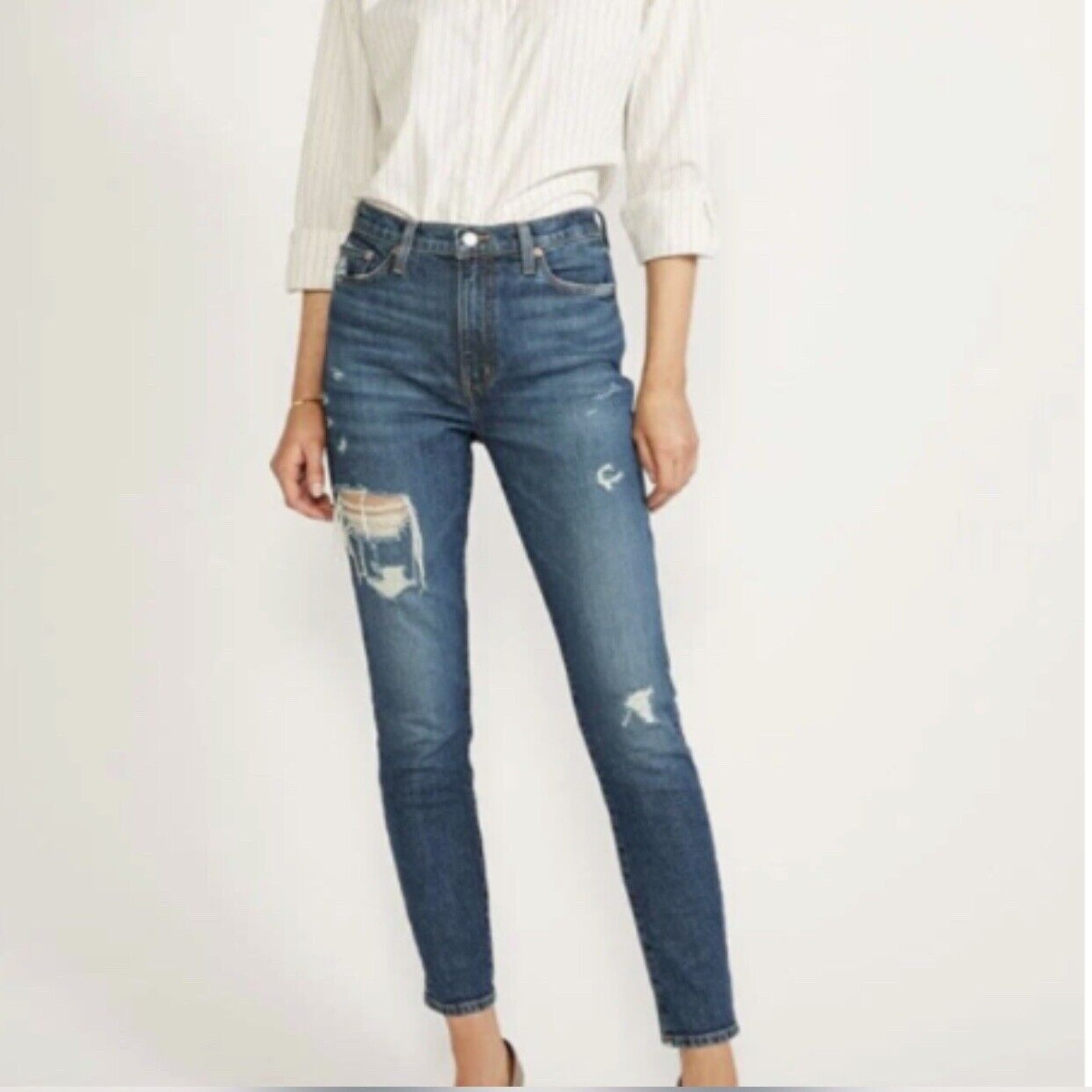 Etica Giselle Mid Rise Skinny Jean Elder Creek Size 26 NWT