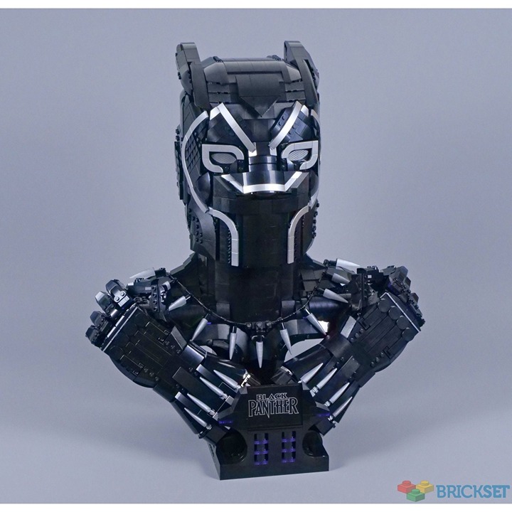 Building Blocks Compatible 76215 Black Panther MOC For Kids