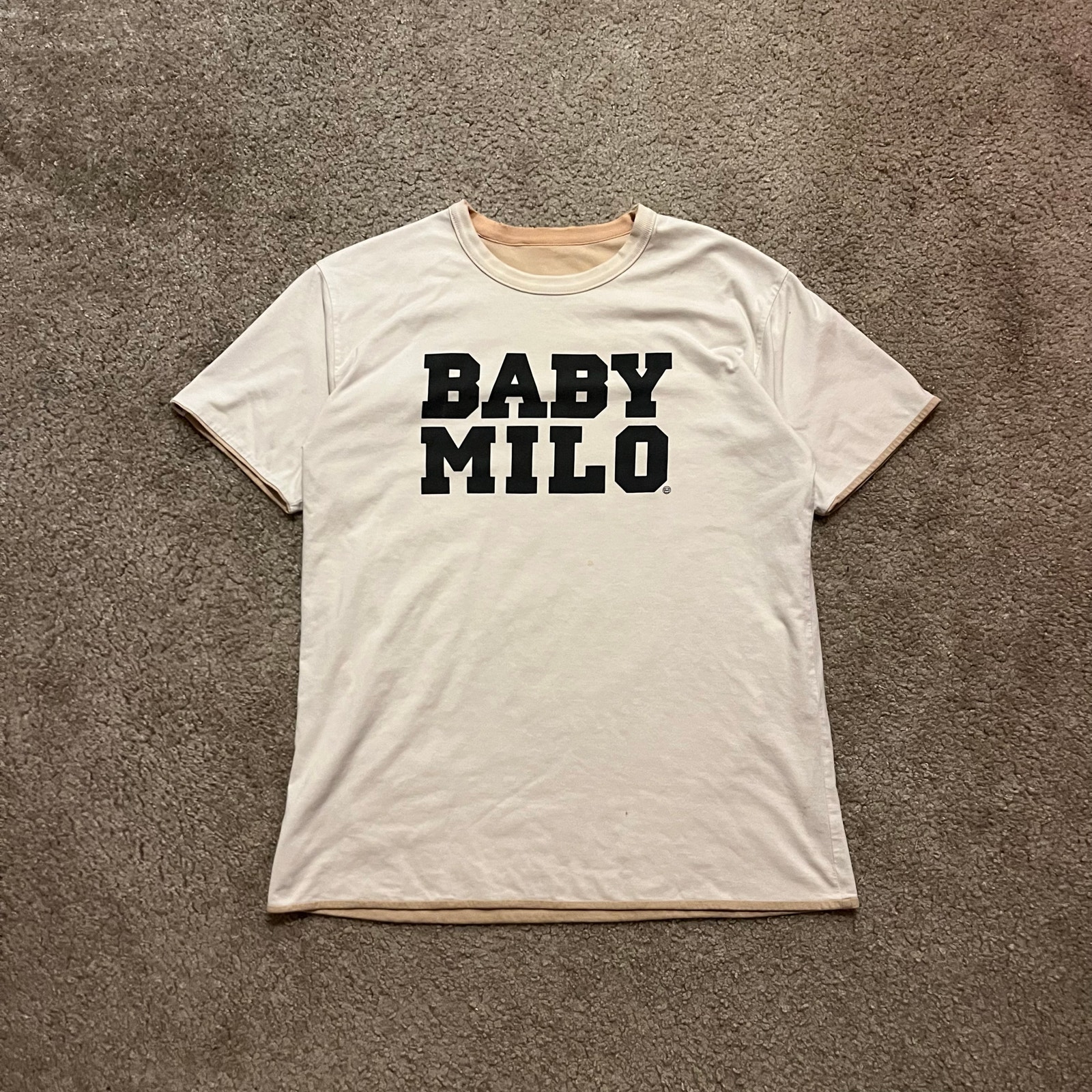 Authentic Bape 2000’s Reversible Baby Milo Tee L
