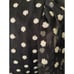 Alice + Olivia wrap mini dress black white floral embroidered 2