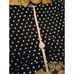 Alice + Olivia wrap mini dress black white floral embroidered 2