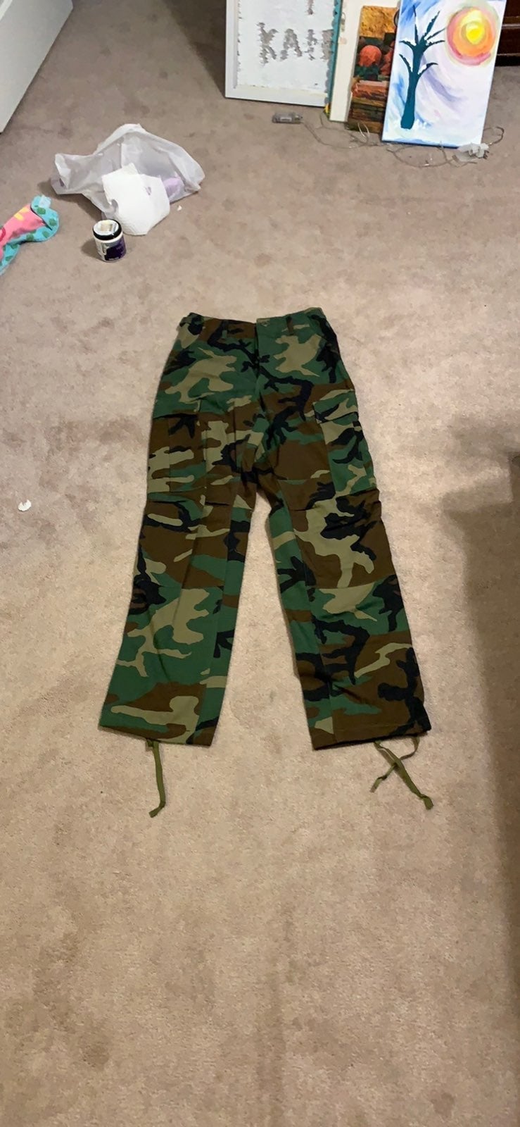 camo pants
