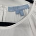 Hill House Francesca Top High Low Blouse Peplum Cotton White NEW Womens Small