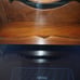 Rare Antique Walnut Tabletop Vanity Mirror