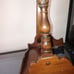 Rare Antique Walnut Tabletop Vanity Mirror