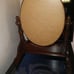 Rare Antique Walnut Tabletop Vanity Mirror