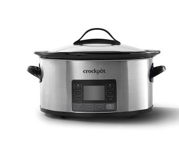 Crock-Pot 6 Quart Slow Cooker Stainless Steel