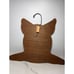 VTG Wooden Clothes Hanger By Annie Phinehart Pig