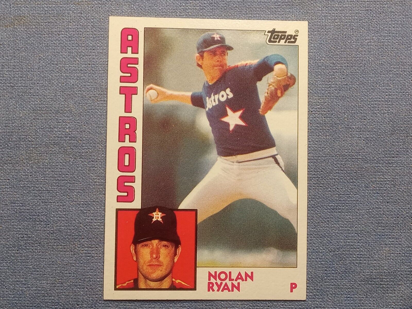 NOLAN RYAN 1984 TOPPS PERFECT!!!