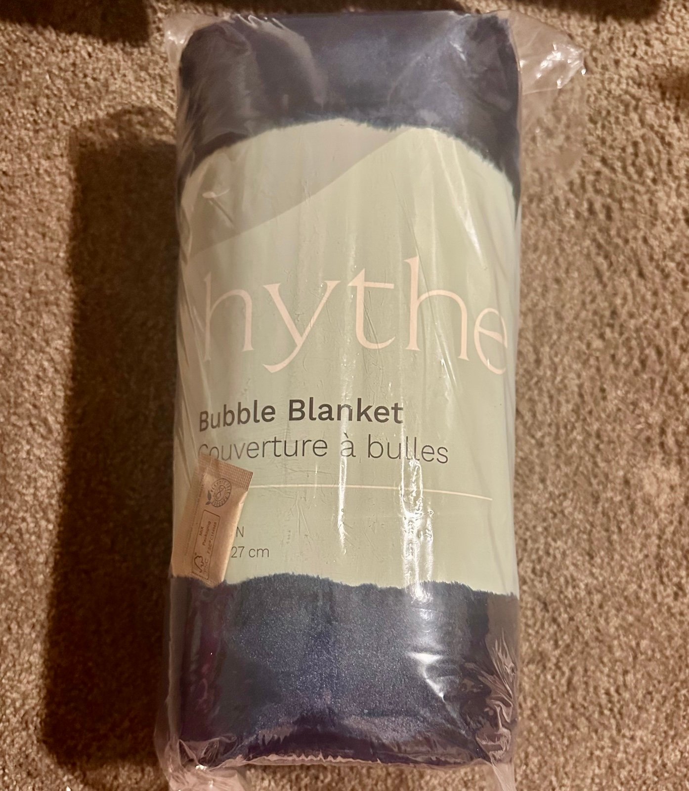 Hythe Bubble Blanket Navy
