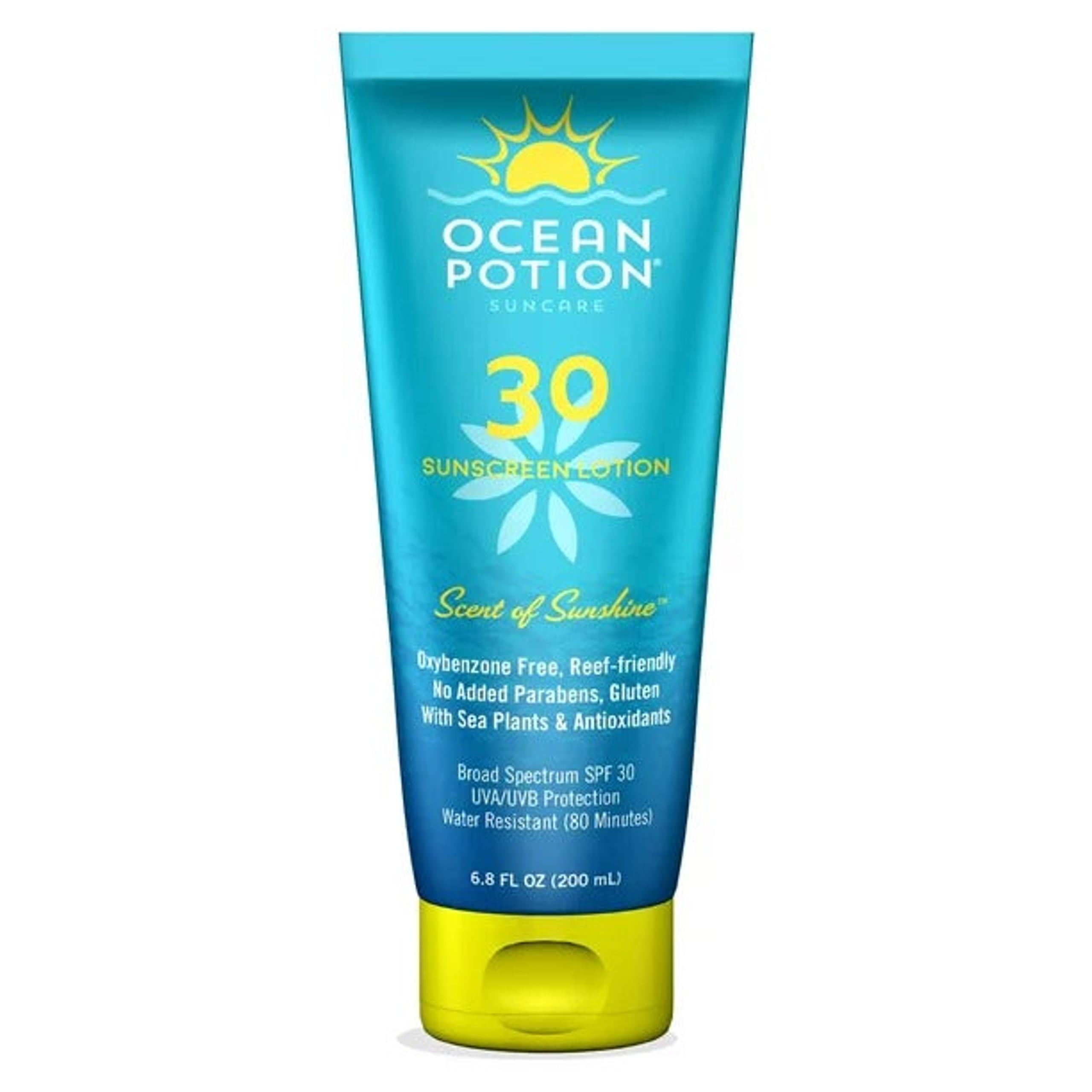 Ocean Potion Sunscreen Lotion, SPF30 Scent of Sunshine 6.8 fl oz